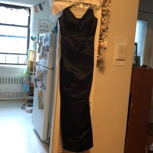 Bill Levkoff Black bridesmaid dress